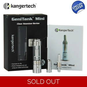 Kanger Genitank Mini Glass BDC Bottom Dual Coil Clearomiser